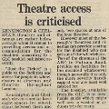 19811218 THEATRE ACCESS CRITICISED CN